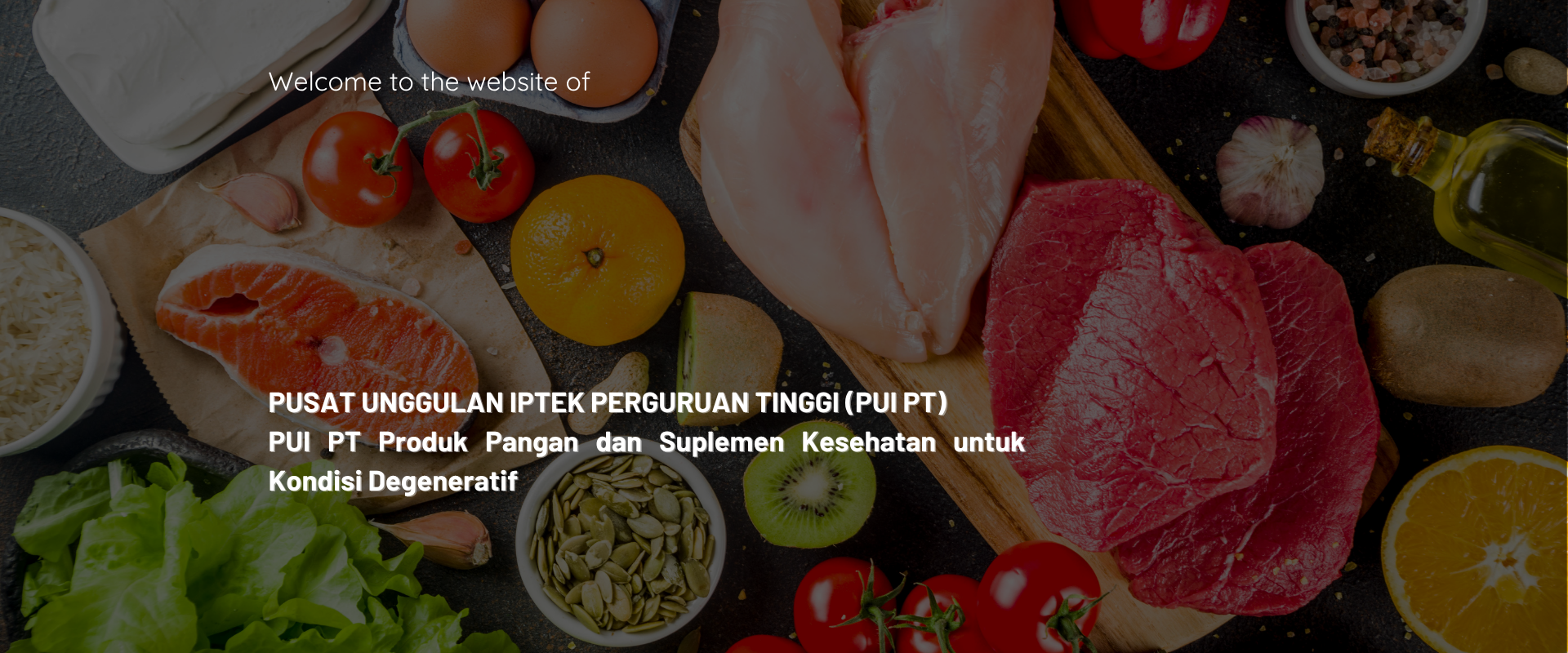 PUI PT Produk Pangan dan Suplemen Kesehatan untuk Kondisi Degeneratif
